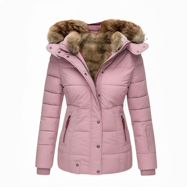 Anna | Cappotto invernale con fodera in pelliccia