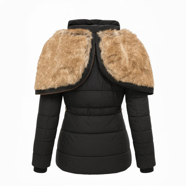 Anna | Cappotto invernale con fodera in pelliccia