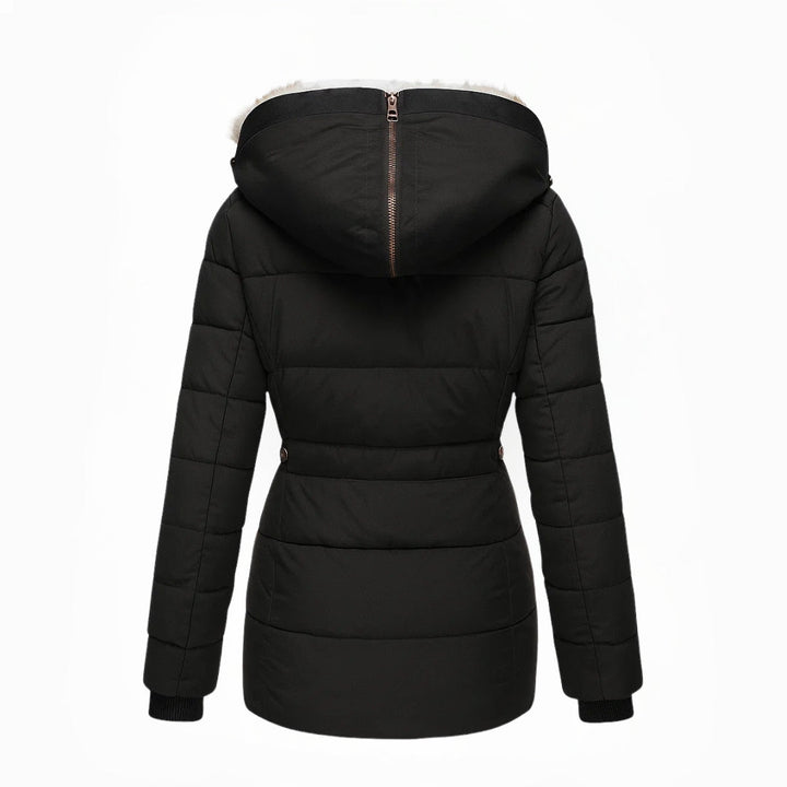 Anna | Cappotto invernale con fodera in pelliccia