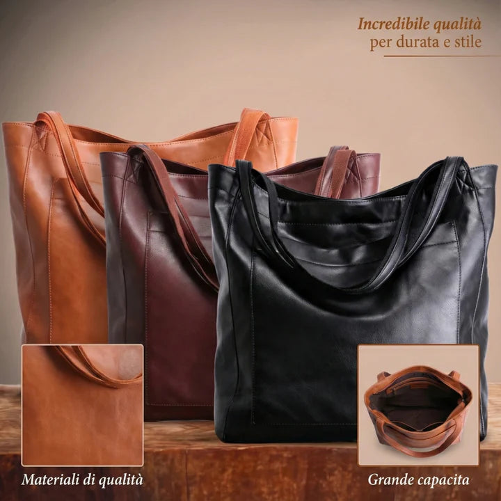 Lorena™ | Borsa in Pelle Moderna ed Elegante