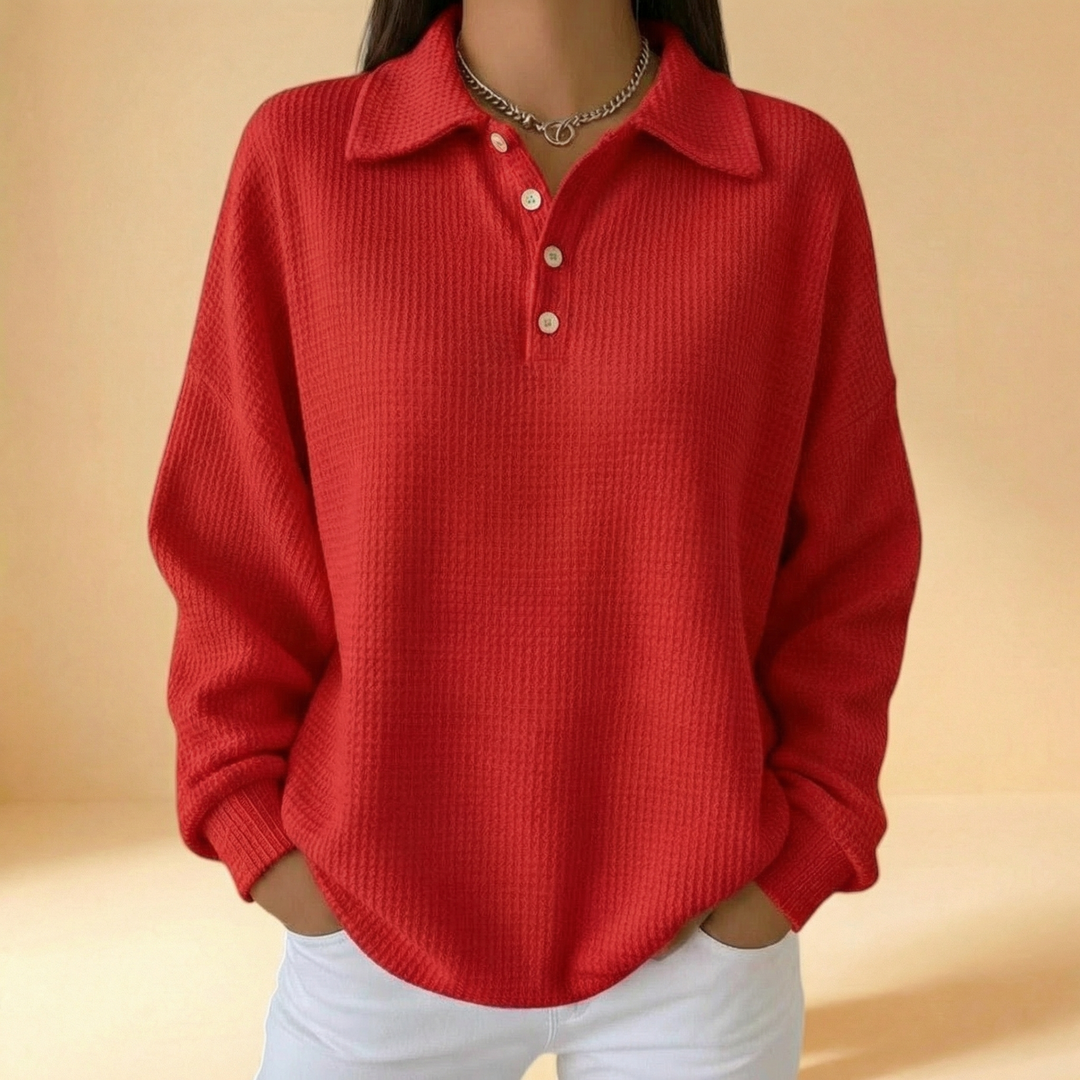 Mara | Maglia Morbida con Colletto