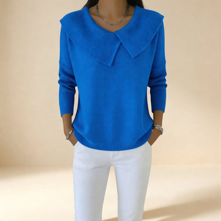 Lucia | Maglia Calda con Colletto Morbido